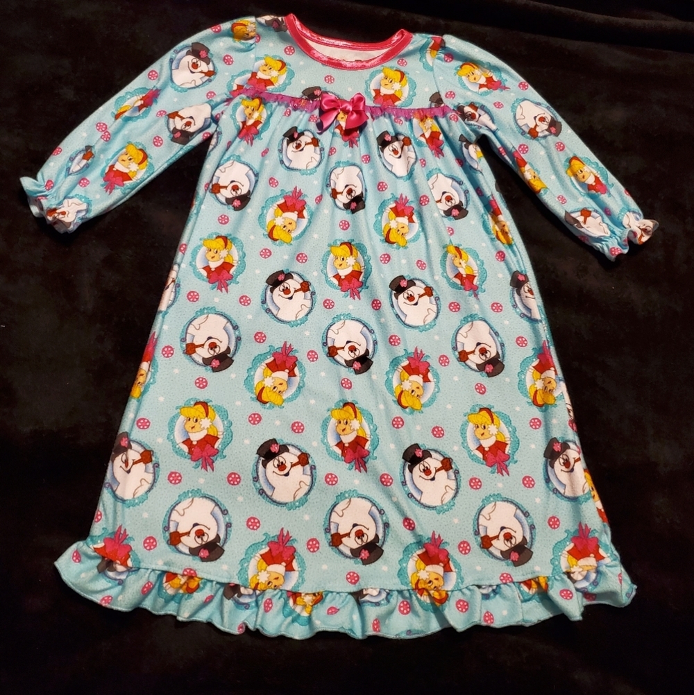 Frosty the Snowman 2T girl soft flannel nightgown